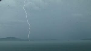 Crazy lightning storm in Port Barton Port Barton, Philippines - La beauté avant le développement - Port Barton, Philippines - La beauté avant le développement