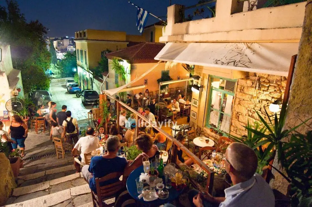 Restaurants et bars à Athènes, Grèce