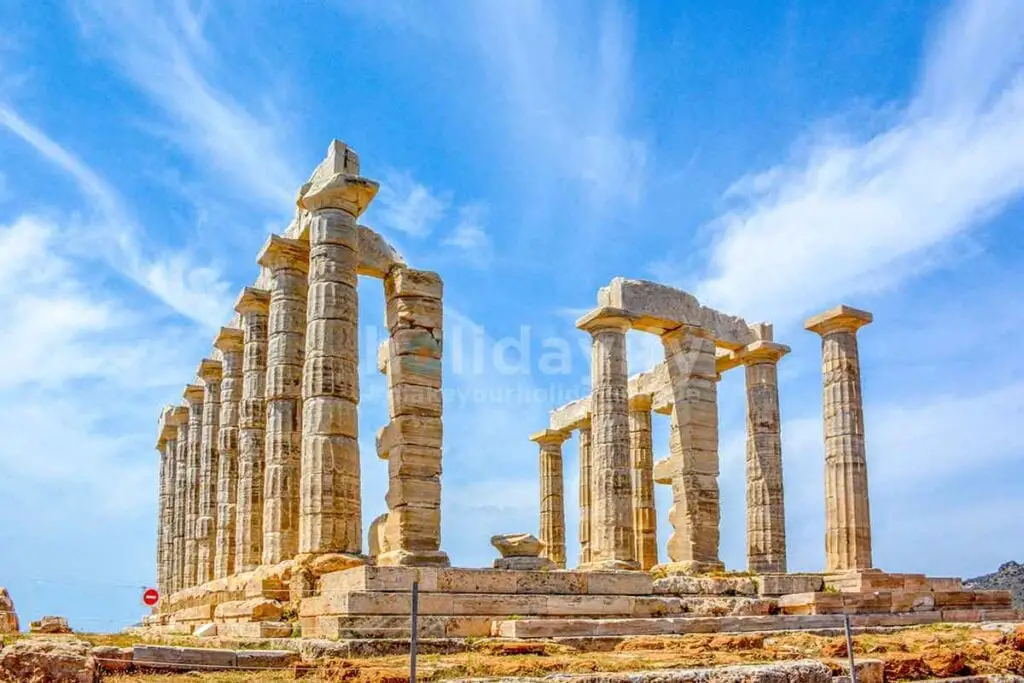 Sites archéologiques en Grèce | Découvrez l'Antiquité en 2022 2 Le temple grec ancien de Poséidon au Cap Sounion, Athènes