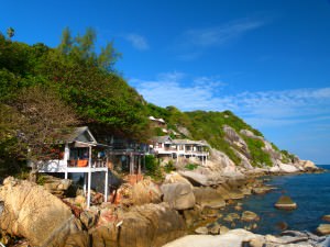 looking back at the Lighthouse Bungalows Koh Phangan, Thaïlande - Vivre la vie sur l'île - Koh Phangan, Thaïlande - Vivre la vie sur l'île