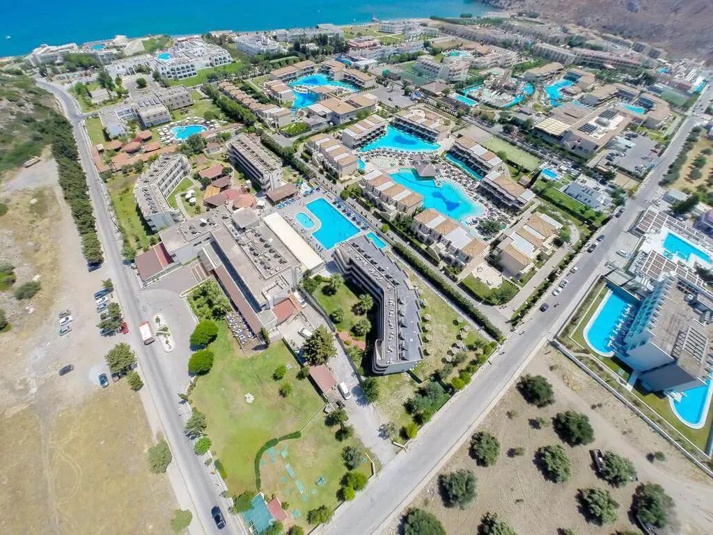 Delfinia Resort, île de Rhodes, Grèce