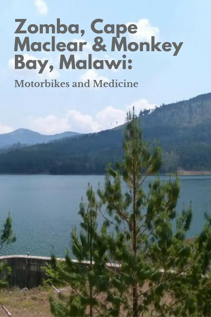 Zomba, Cape Maclear &amp ; Monkey Bay, Malawi : Motos et médicaments