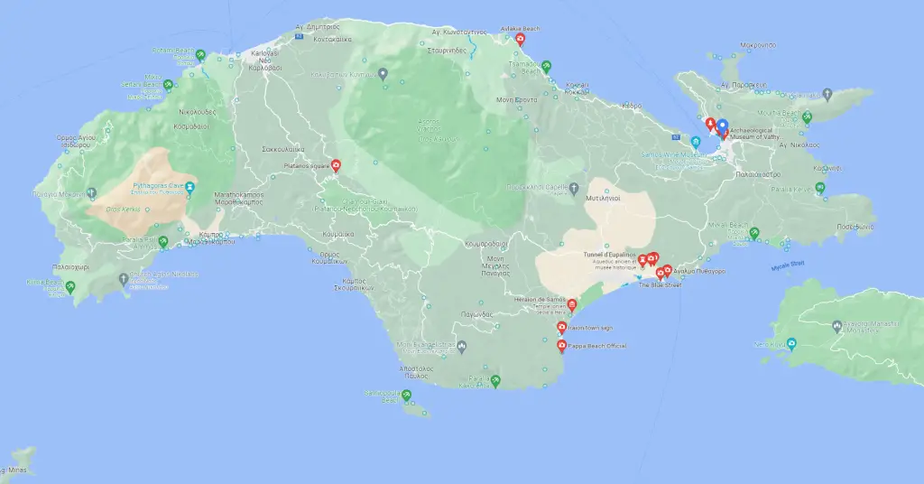 Où se trouve l'île de Samos ? Carte du monde et de la Grèce 2022 - Où se trouve l'île de Samos ? Carte du monde et de la Grèce 2022