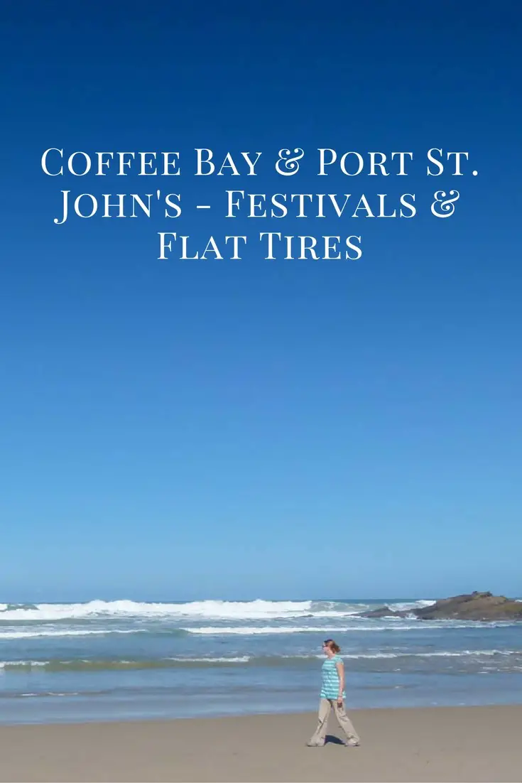 Coffee Bay & ; Port St. John's - Festivals & ; Pneus à plat