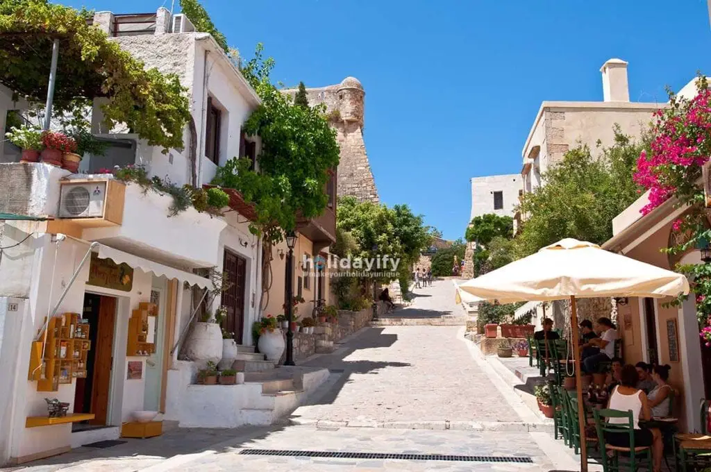Rues de Rethymno, Crète, Grèce