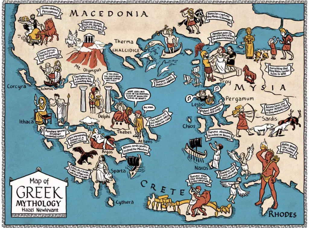 Mythologie de la Grèce