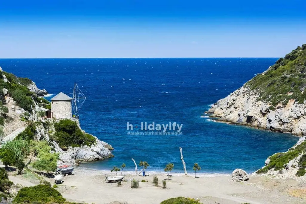 Plage des Lacs, île d'Alonissos