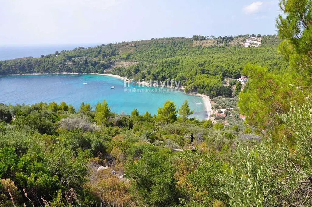 Plage de Tsortsi Gialos, île d'Alonissos