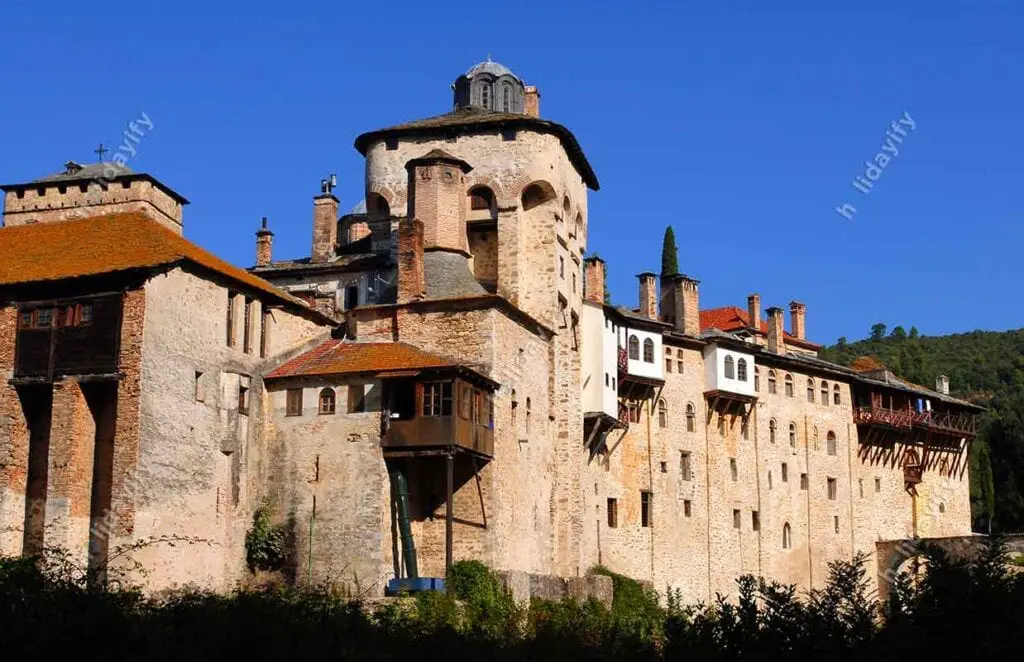 Monastère Hilandar, Saint Mont Athos