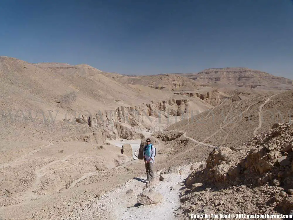 Randonnée dans la Vallée des Rois, Luxor Egypte randonnée en égypte