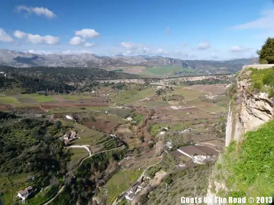 vue de ronda espagne