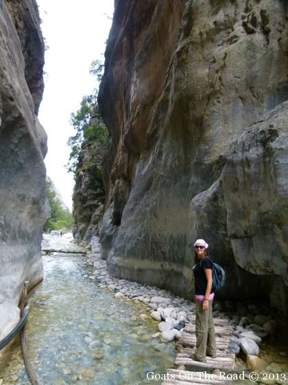 Vacances en Crète - Randonnée dans les gorges de Samaria