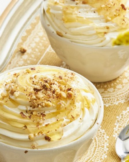 Recette : Yogourt grec congelé fait maison - Recette : Yogourt grec congelé fait maison
