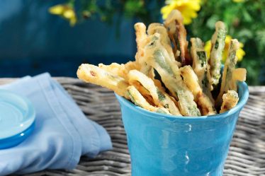 Frites de courgettes à la grecque - Frites de courgettes à la grecque