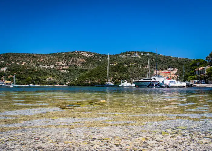 grèce lefkada paysage