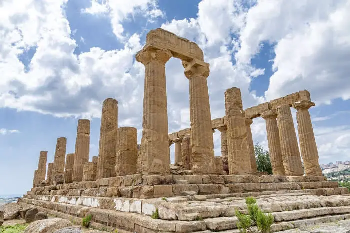 Ruines antiques de la Grèce