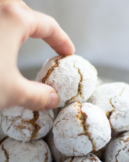 Recette d'Amygdalota, les biscuits grecs aux amandes - Recette d'Amygdalota, les biscuits grecs aux amandes