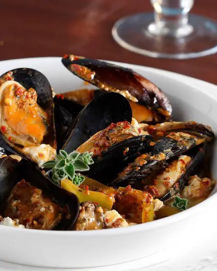 Recette des Moules Saganaki comme dans les tavernes grecques - Recette des Moules Saganaki comme dans les tavernes grecques