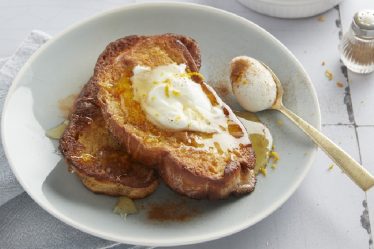 Recette : Pain perdu à la Grecque - Recette : Pain perdu à la Grecque