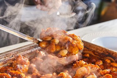 Recette : Haricots gigantesques grecs à la sauce tomate du frère Epiphanios - Recette : Haricots gigantesques grecs à la sauce tomate du frère Epiphanios