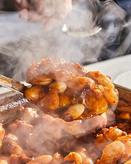 Recette : Haricots gigantesques grecs à la sauce tomate du frère Epiphanios - Recette : Haricots gigantesques grecs à la sauce tomate du frère Epiphanios