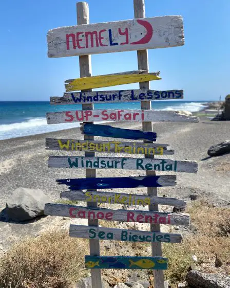 Santorin, les sports à faire sur l'ile pendant les vacances - Santorin, les sports à faire sur l'ile pendant les vacances