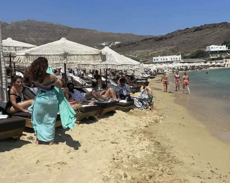 Meilleur moment pour visiter Mykonos 4 panormos beach mykonos
