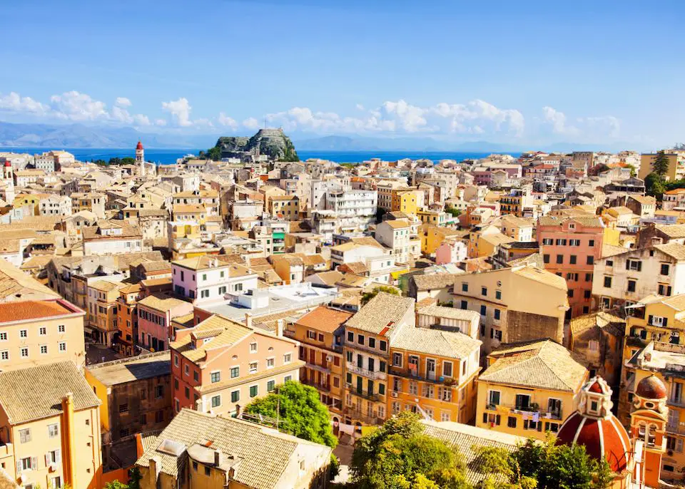Les meilleurs hôtels de Corfou pour de bonnes vacances sur l'ile grecque 4 Séjourner à Corfu Town, Grèce.