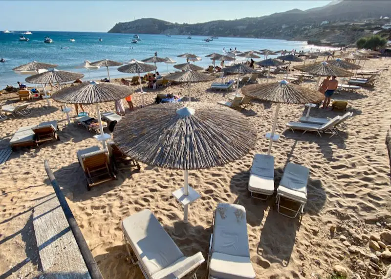 Plage à Milos.