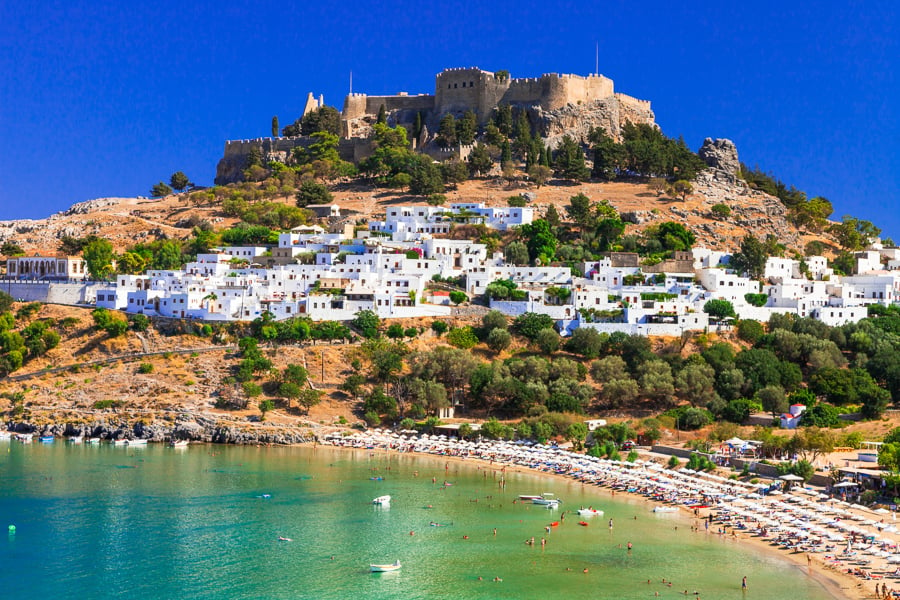 Lieux à visiter îles en Grèce-Rhodes