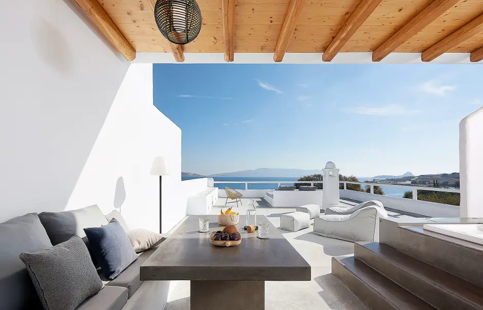 Litore Suite, Pollonia. Milos, Grèce. Travelplusstyle.com Litore Suite, Pollonia. Milos, Grèce. Travelplusstyle.com