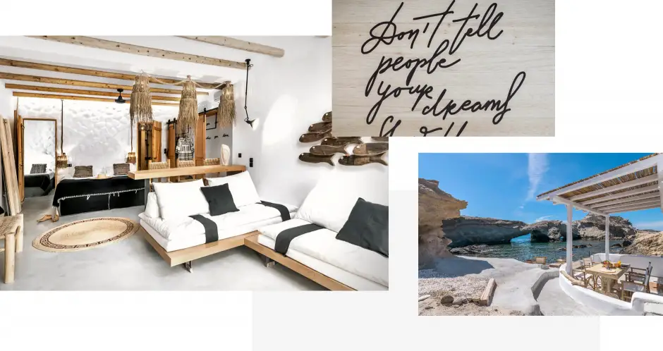 Aqua House, Milos, Grèce. Le guide ultime des meilleurs hôtels chics à Milos, Grèce par Travelplusstyle.com Aqua House, Milos, Grèce. Le guide ultime des meilleurs hôtels chics à Milos, Grèce par Travelplusstyle.com