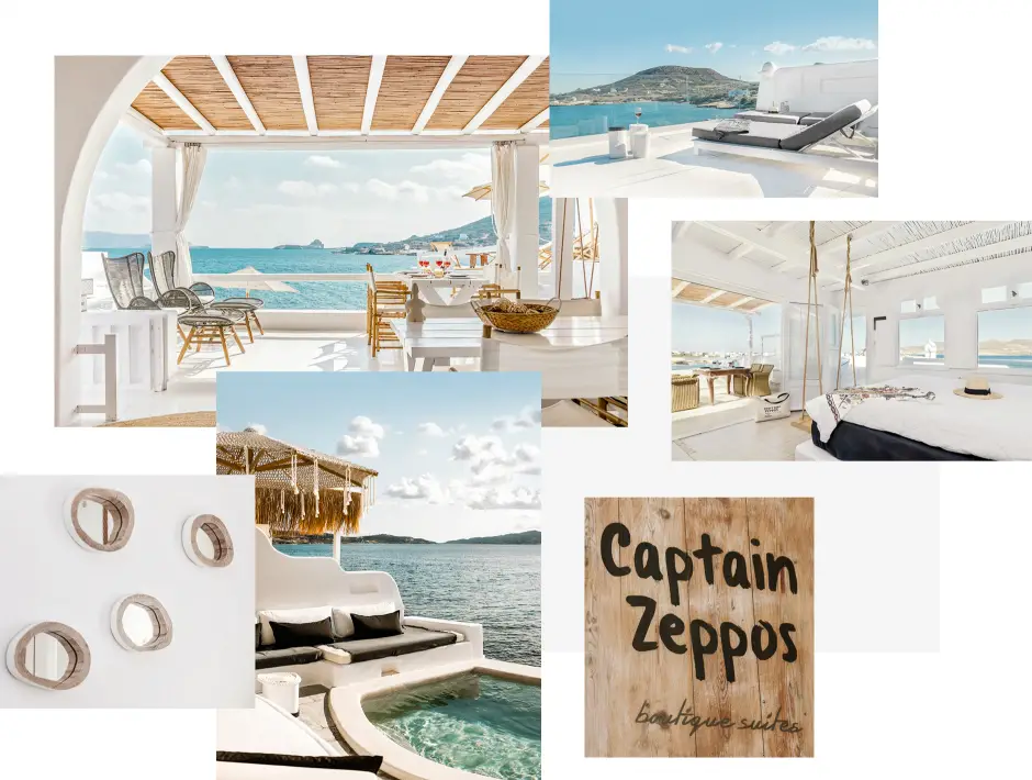 Captain Zeppos Boutique Suites, Milos, Grèce. Le guide ultime des meilleurs hôtels chics à Milos, Grèce par Travelplusstyle.com Captain Zeppos Boutique Suites, Milos, Grèce. Le guide ultime des meilleurs hôtels chics à Milos, Grèce par Travelplusstyle.com