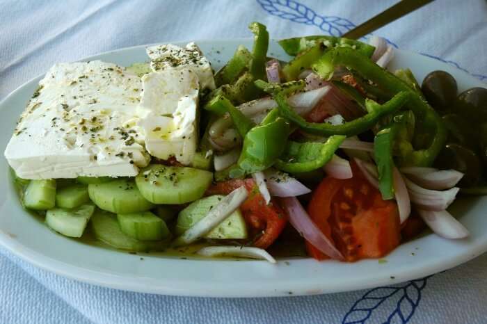 12 délices grec à déguster à Athènes 3 Salade Horiatiki