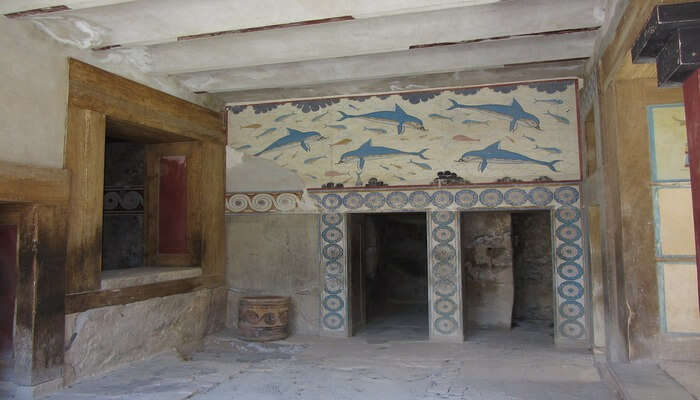 Salle d'évasion des statues perdues de Knossos