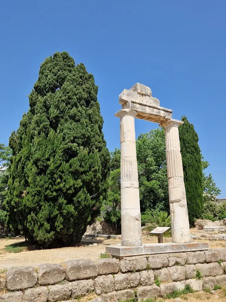 18 Meilleures choses à faire sur l'île de Kos 6 Agora antique - A voir à Kos