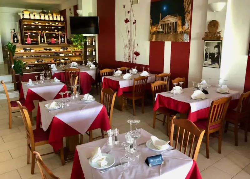 Le meilleur restaurant italien de Santorin.