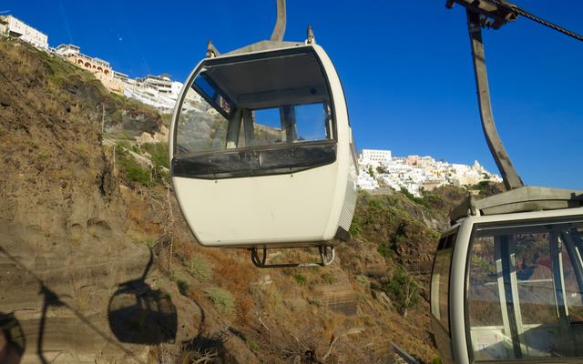 Les meilleurs hôtels à Fira, Santorin 53 Téléphérique de Fira.