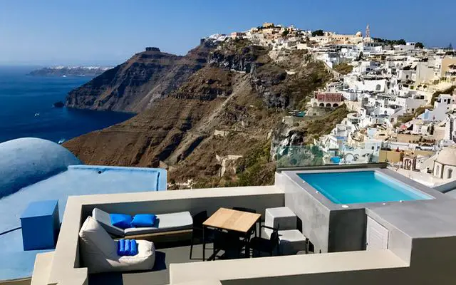 Les meilleurs hôtels à Fira, Santorin 35 Aria Villas à Fira.