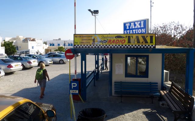 Taxis de Fira.