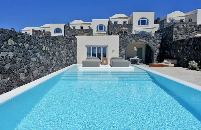 Extérieur d'une villa de 2 chambres à coucher à Canaves Oia Epitome