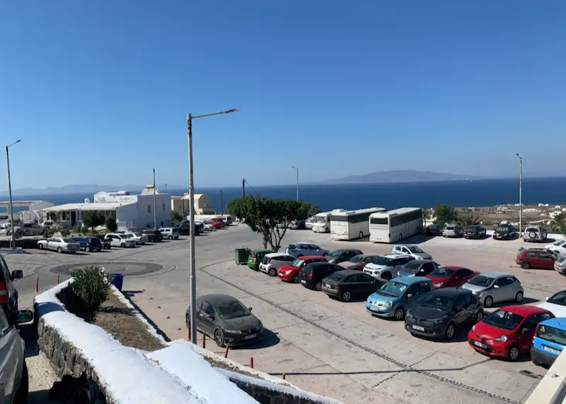 Meilleurs hôtels à Oia, Santorin 66 parking