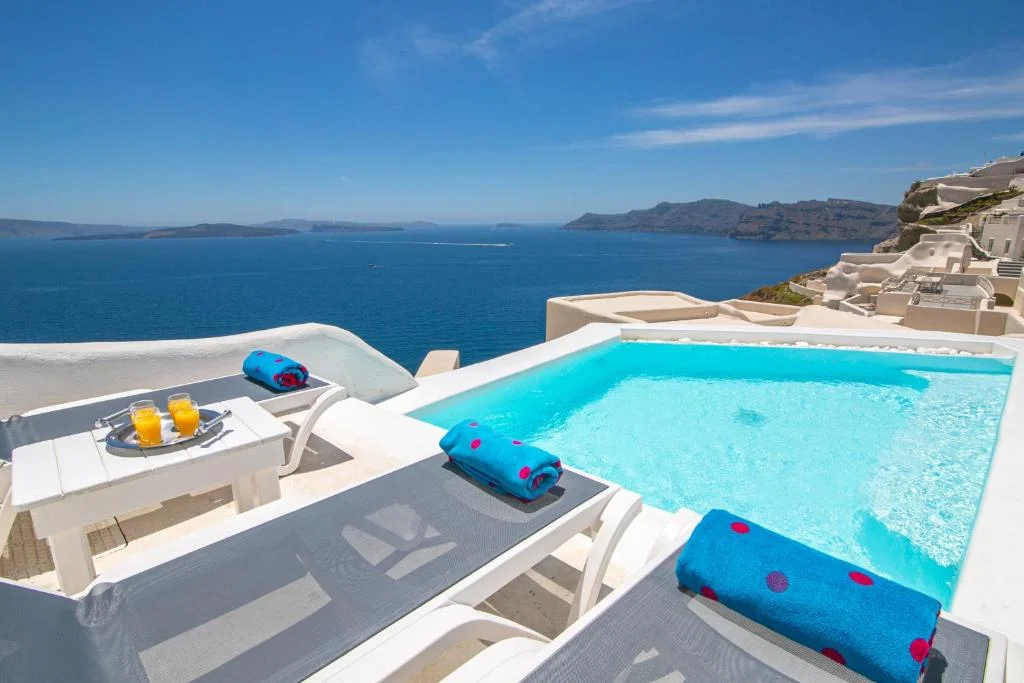 25 hôtels avec piscine privée à Santorin - 25 hôtels avec piscine privée à Santorin