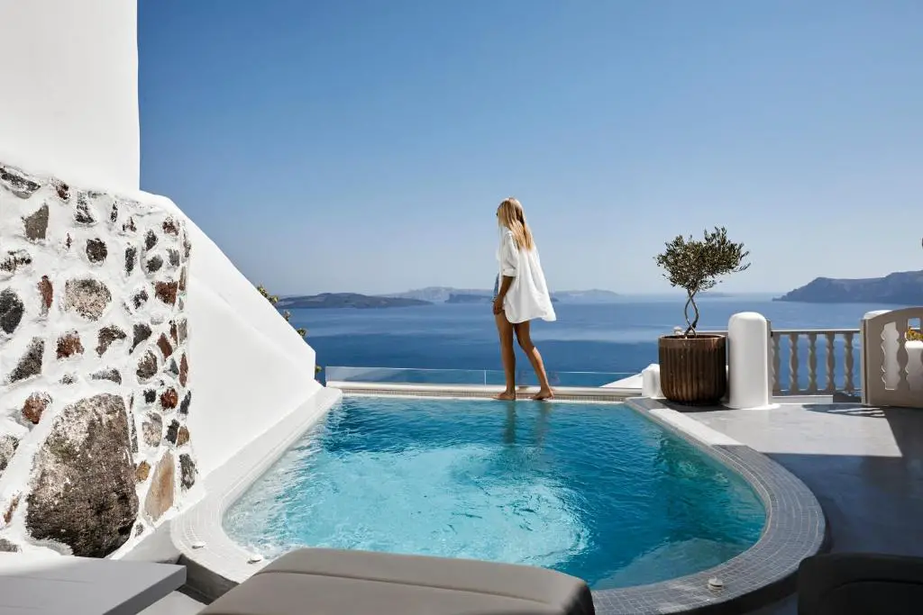 25 hôtels avec piscine privée à Santorin - 25 hôtels avec piscine privée à Santorin
