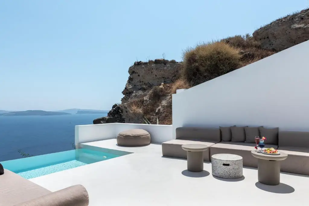 Les 25 meilleurs hôtels de Santorin avec piscine privée 4 25 hôtels avec piscine privée à Santorin - 25 hôtels avec piscine privée à Santorin