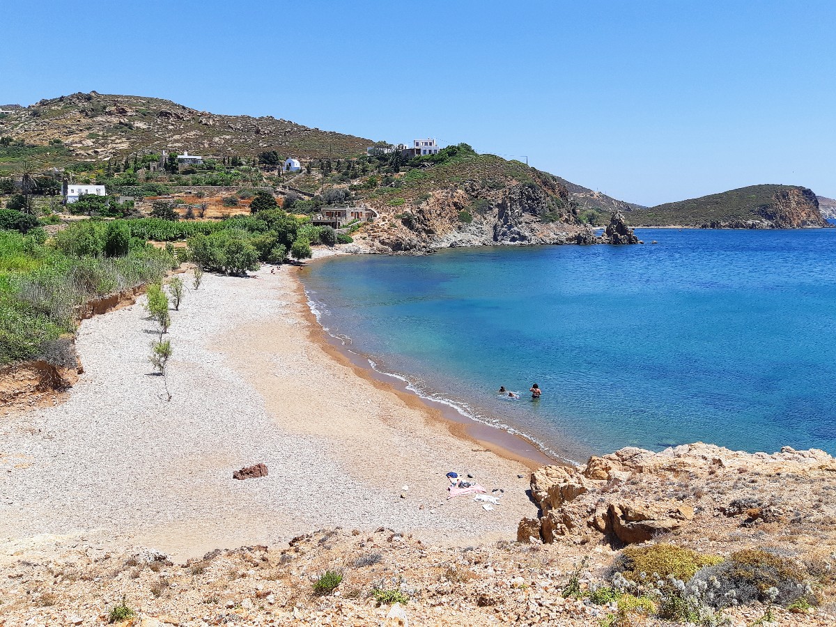 Vagia - Belle plage de Patmos