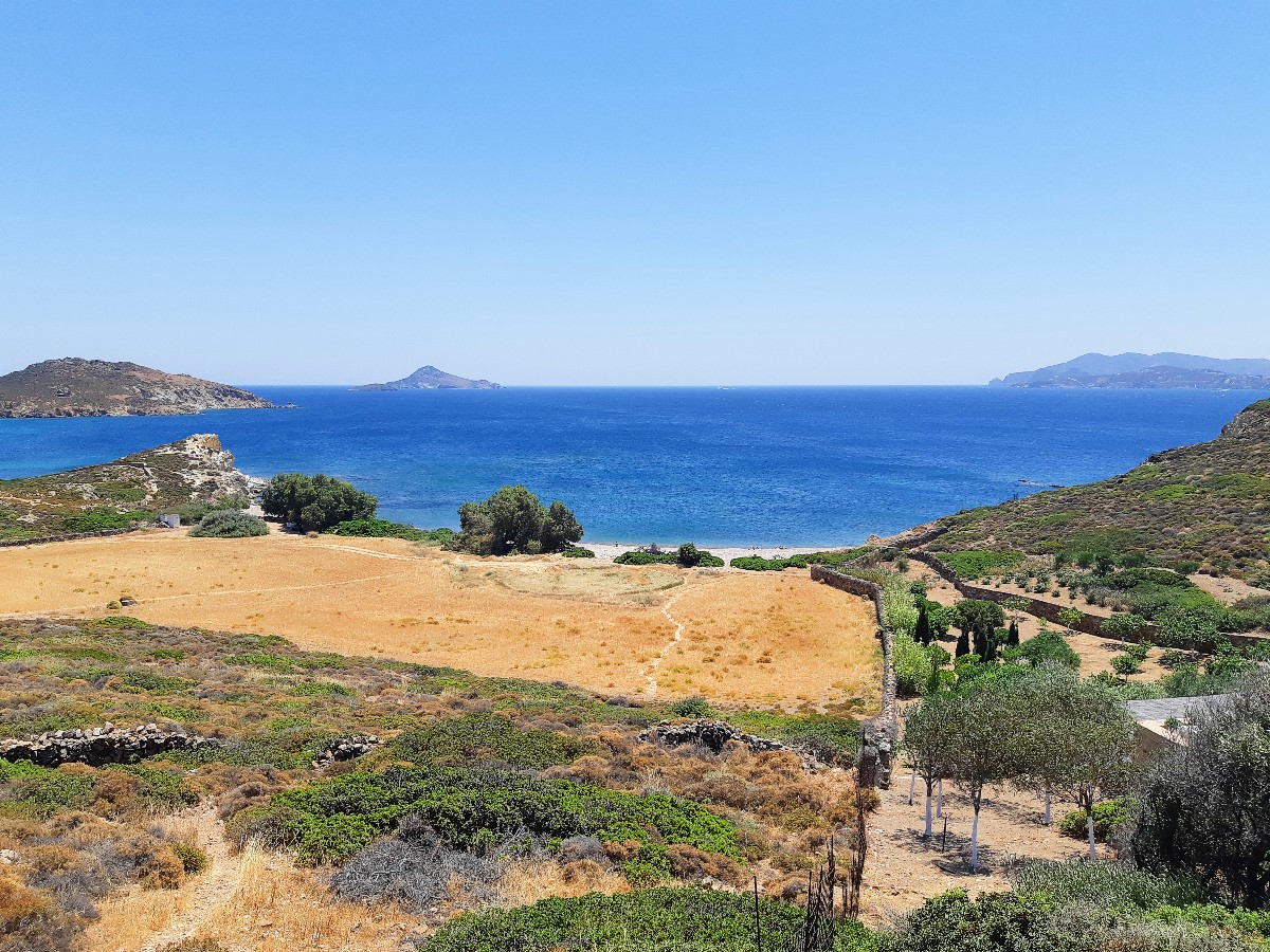 Plages jumelles à Patmos