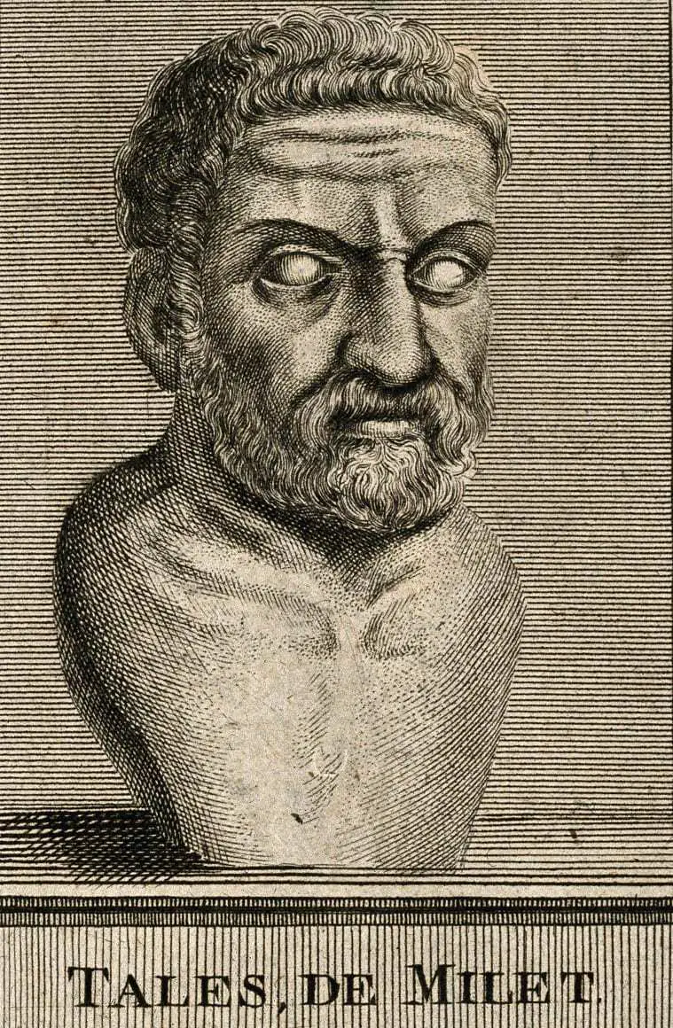 thalès gravure blanchard philosophes grecs