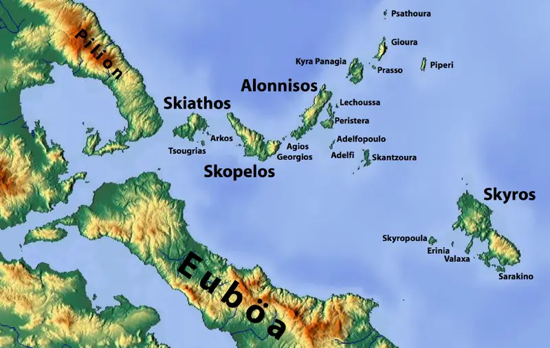 Carte des Îles grecques, carte des archipels des Cyclades 2023 - Carte des Îles grecques, carte des archipels des Cyclades 2023