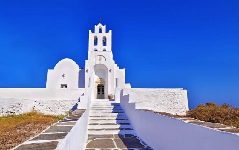 Église Panagia Chrisopigi Sifnos Grèce